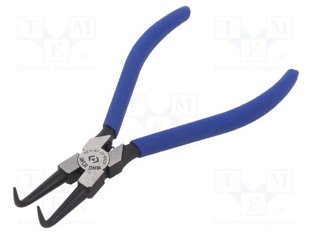 Pliers; for circlip; internal; 19÷60mm; Pliers len: 180mm