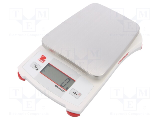 Scales; Scale load capacity max: 5.2kg; electronic; 1000h