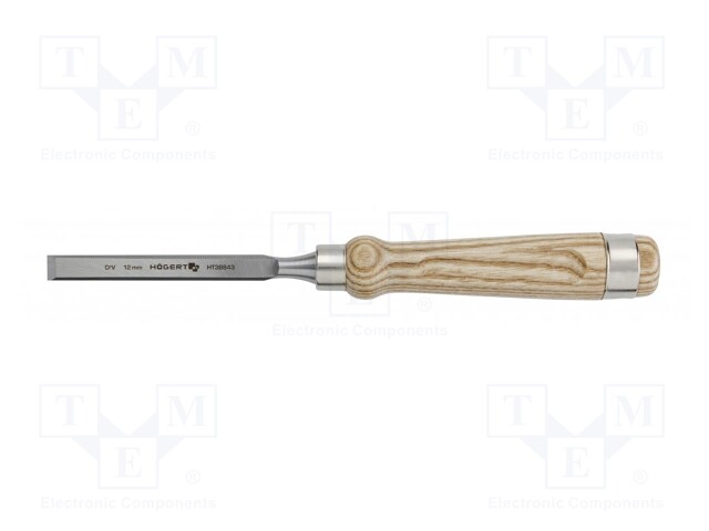 Chisel; wood; Tipwidth: 12mm; L: 140mm