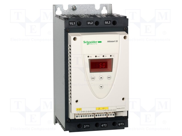 Module: soft-start; DIN; Electr.connect: screw terminals; 30kW