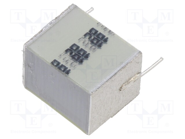 Capacitor: polyester; 10uF; 63VAC; 100VDC; 15mm; ±10%; -55÷125°C