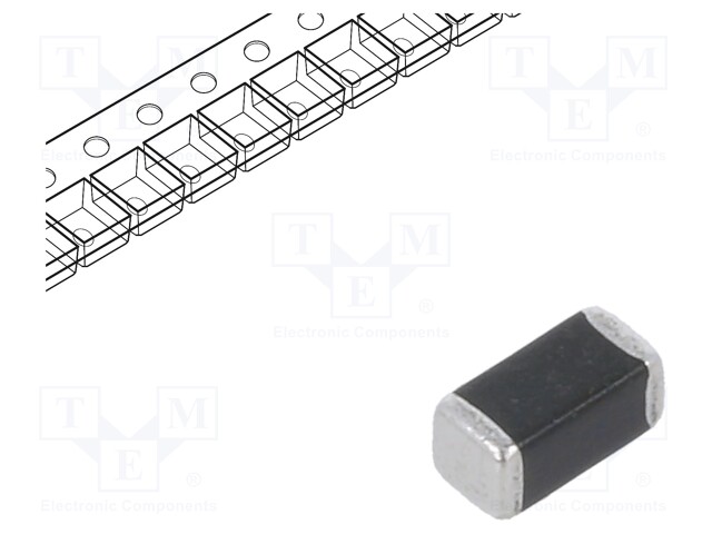 TVS Varistor, 25 V, 31 V, MLV E Series, 65 V, 1206 [3216 Metric], Multilayer Varistor (MLV)