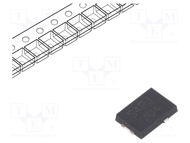 Diode: rectifying; SMD; 600V; 4A; Package: reel,tape; SMPC