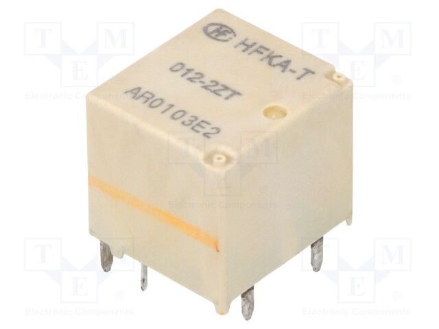 Relay: electromagnetic; SPDT x2; Ucoil: 12VDC; 30A; automotive