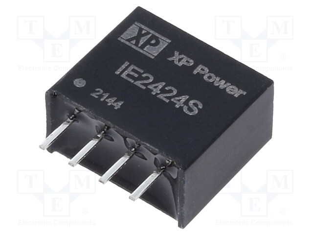 Isolated Board Mount DC/DC Converter, 1kV Isolation, ITE, 1 Output, 1 W, 24 V, 42 mA