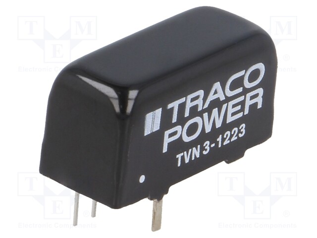 Converter: DC/DC; 3W; Uin: 9÷18V; Uout: 15VDC; Uout2: -15VDC; SIP8