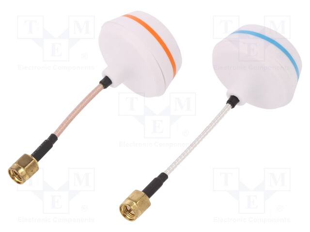 Antenna; Pcs: 2; Kit: TX + RX; SMA; 5.8GHz; 50Ω; Antenna: WiFi