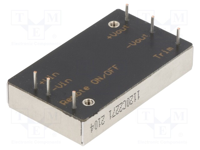 Converter: DC/DC; 75W; Uin: 18÷75V; 12VDC; Iout: 6250mA; 39g; 270kHz