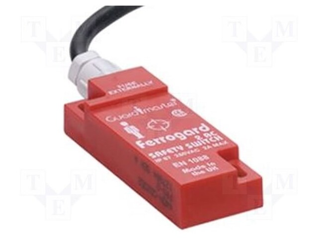 Safety switch: magnetic; Series: FERROGARD; Contacts: NC; IP67