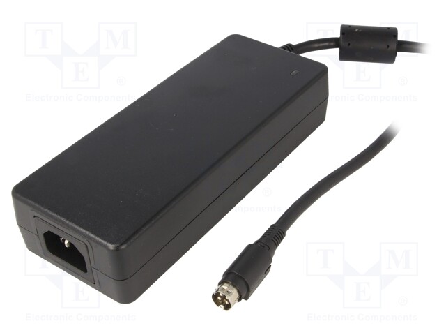 Power supply: switched-mode; 12VDC; 8.5A; 102W; Case: desktop; 88%