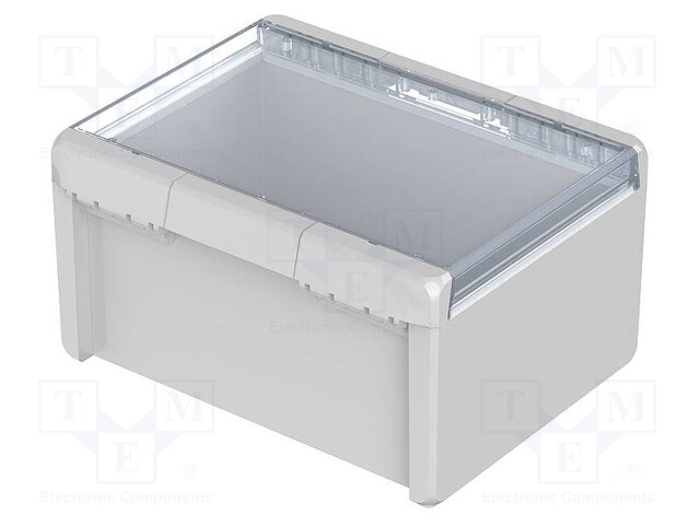 Enclosure: multipurpose; X: 239mm; Y: 300mm; Z: 160mm; BOCUBE; grey