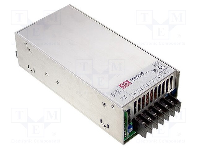 Power supply: switched-mode; modular; 624W; 48VDC; 218x105x63.5mm