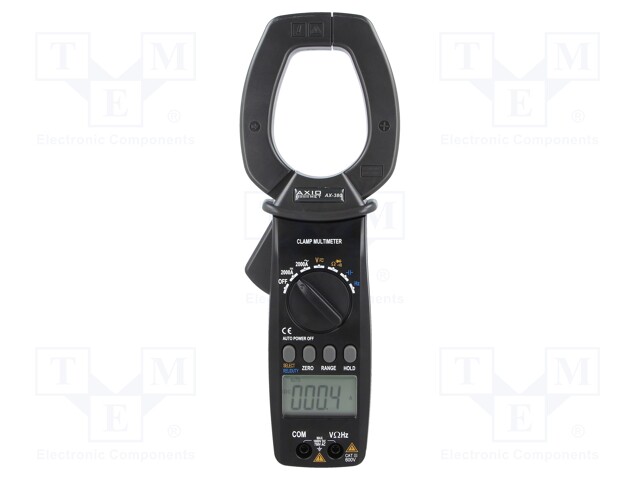 AC/DC digital clamp meter; Øcable: 55mm; LCD 3,5 digit (3999)