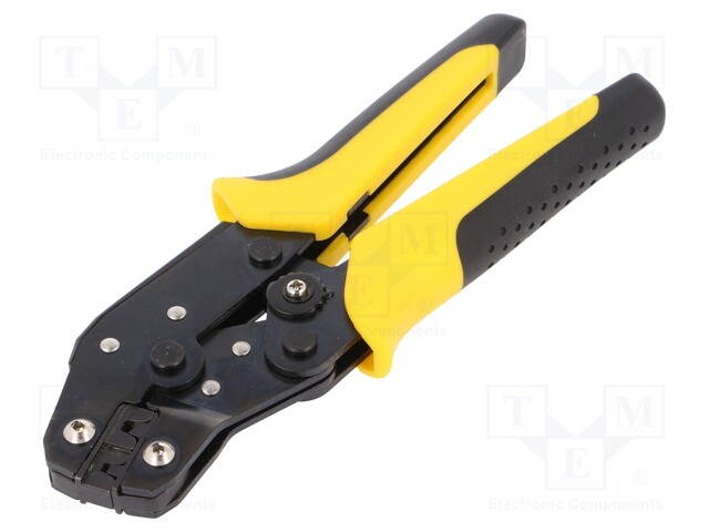 Tool: for crimping; non-insulated terminals; 0.25÷2.5mm2