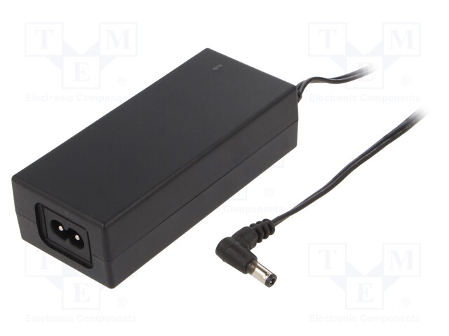 Power supply: switched-mode; 12VDC; 5A; Out: 5,5/2,5; 60W; desktop