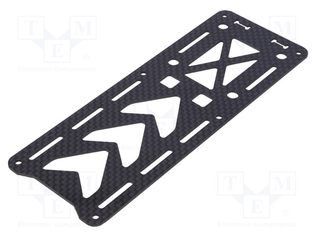 Spare part: top board; carbon fiber