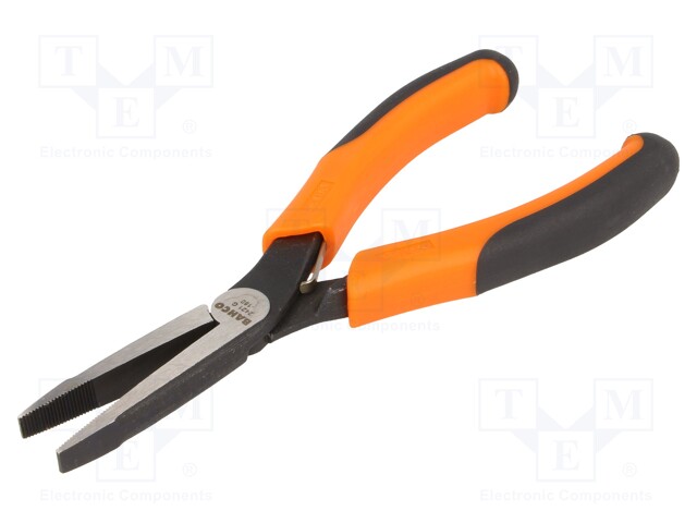 Pliers; flat,elongated; B: 49mm; C: 16.5mm; D: 8.5mm; Series: ERGO®