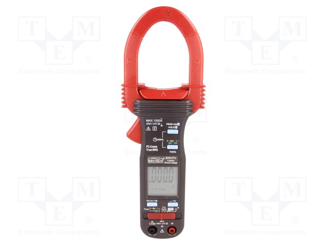 Power clamp meter; Øcable: 45mm; Sampling: 1x/s (Hz),2x/s