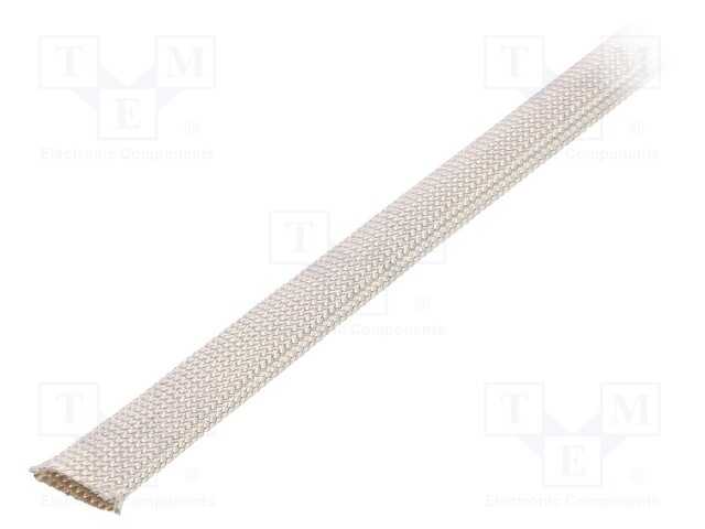 Insulating tube; Mat: fiberglass; natural; -60÷648°C; Øint: 3.76mm