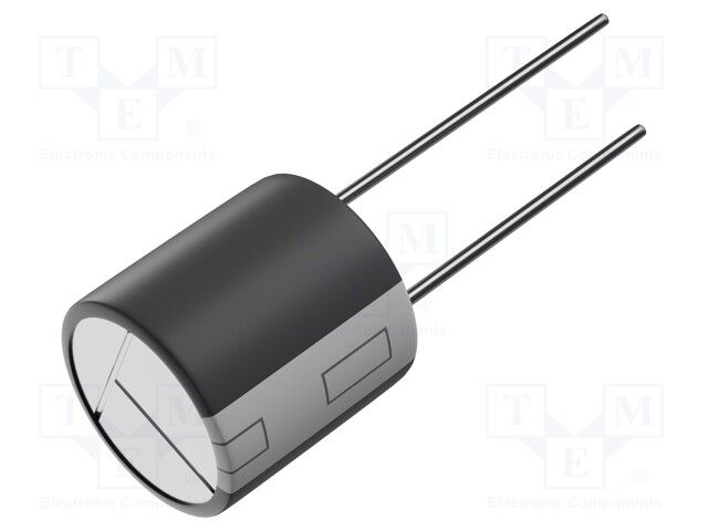Capacitor: electrolytic; THT; 220uF; 16VDC; Ø6.3x11.2mm; ±20%; M