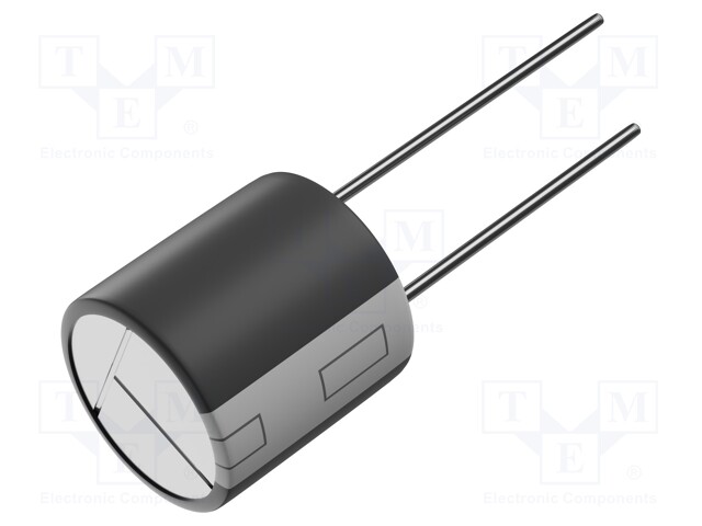 Electrolytic Capacitor, 10 µF, 100 V, M Series, ± 20%, Radial Leaded, 2000 hours @ 85°C