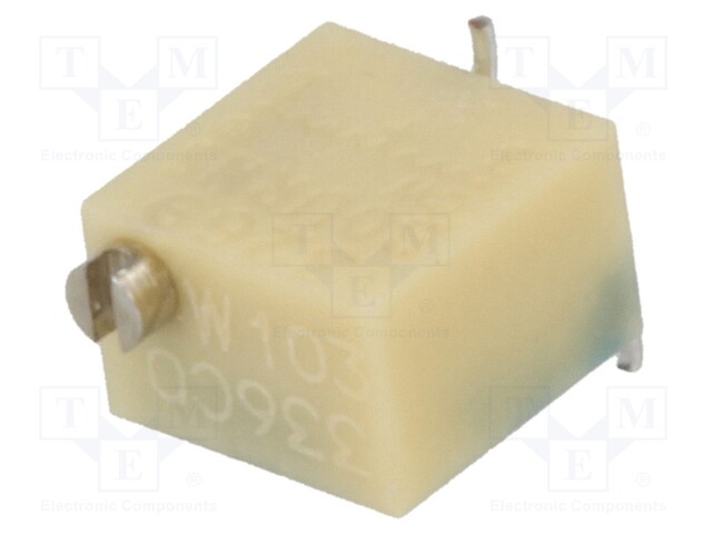 Potentiometer: mounting; multiturn; 10kΩ; 250mW; SMD; ±10%; linear