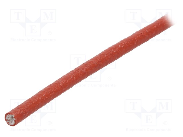 Conduit; ØBraid : 6mm; glass fibre coated  with silicone rubber