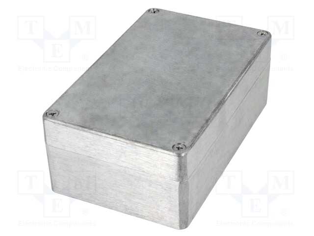 Enclosure: multipurpose; X: 100mm; Y: 160mm; Z: 60mm; aluminium; IP65