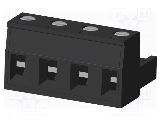 Connector: pluggable terminal block; plug; female; straight; 300V