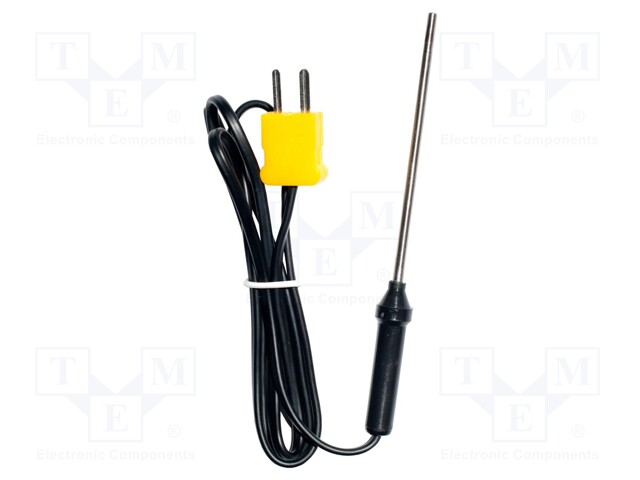 Probe: K-type temperature; Colour: black