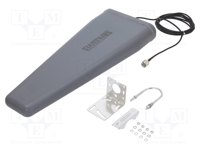Antenna; 5G,LTE; 10dBi; Mounting: outside; 50Ω; male,N; -40÷85°C