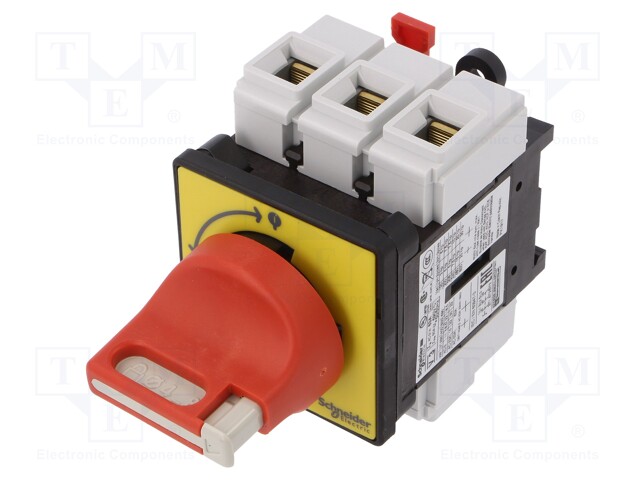 Main emergency switch-disconnector; Poles: 3; 63A; TeSys VARIO