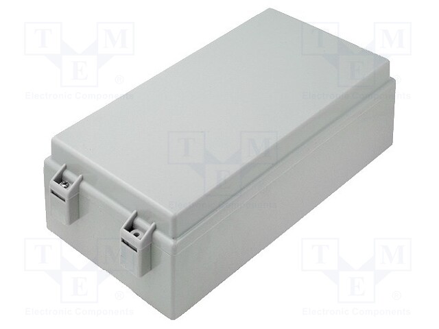 Enclosure: wall mounting; X: 125mm; Y: 222mm; Z: 75mm; ABS; IP65