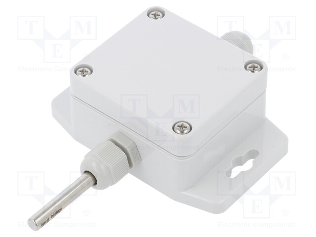 Converter: temperature; OUT 1: 0÷10V; Body dim: 58x94x35mm; IP65