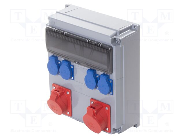 Electric switchboard; IP54; wall mount; No.of mod: 14