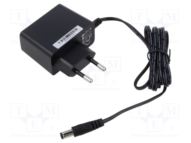 Power supply: switched-mode; mains,plug; 12VDC; 1.5A; 18W; Plug: EU