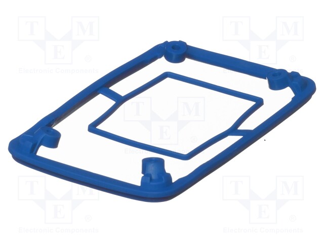 Gasket; elastomer thermoplastic TPE; Series: BoPad; Colour: blue