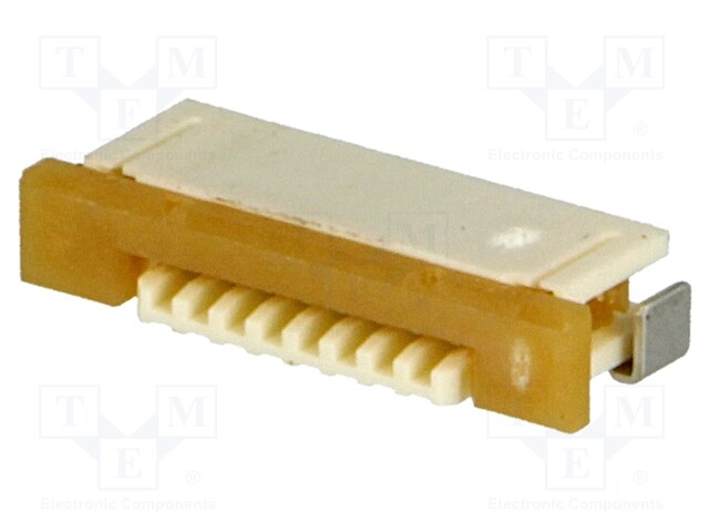 Connector: FFC (FPC); horizontal; PIN: 8; ZIF,bottom contacts; SMT