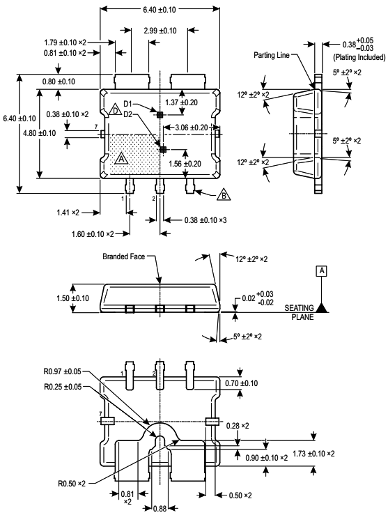 Sensor: Hall; current; Range: 0-100A; Usup: 4.5÷5.5VDC