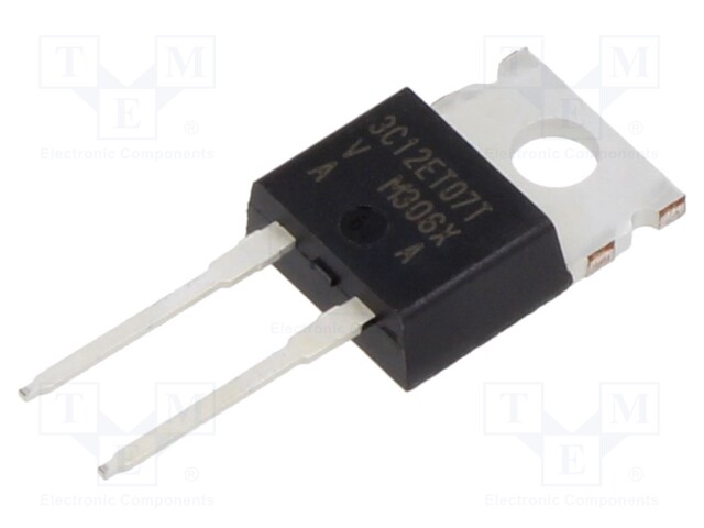 Diode: Schottky rectifying; SiC; THT; 650V; 12A; TO220-2; tube