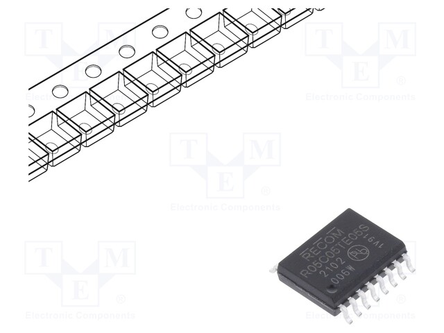 Converter: DC/DC; 500mW; Uin: 4.5÷5.5V; Uout: 5VDC; SMD; 100mg