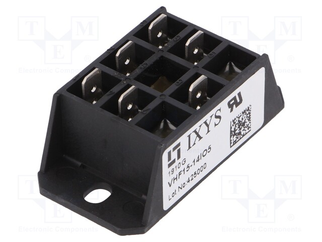 Controlled bridge rectifier; Urmax: 1.4kV; If: 21A; Igt: 50/80mA