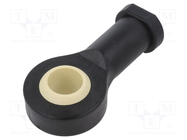 Ball joint; Øhole: 25mm; Thread: M25; Mat: igumid G; Pitch: 2,0