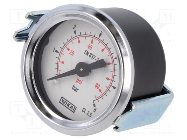 Manometer; 0÷6bar; 40mm; non-aggressive liquids,inert gases