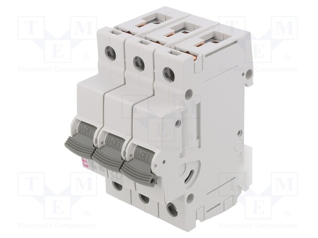 Circuit breaker; 230/400VAC; DIN; Charact: B; 10kA; IP20; 1÷25mm2