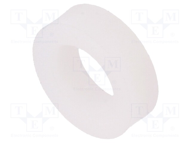 Spacer sleeve; cylindrical; polyamide; L: 3mm; Øout: 10mm