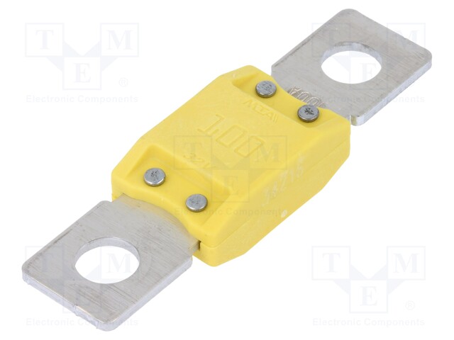 Fuse: fuse; 100A; 32V; automotive; 68,6mm