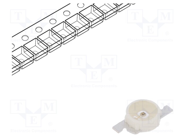 LED; SMD; green; 7.6÷24.2mlm; 2.24÷7.1mcd; Ø2.1mm; 120°; 1.7÷2.2V