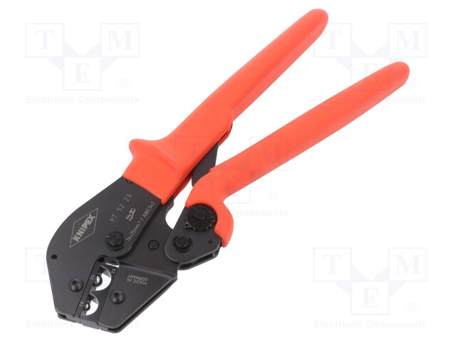 Tool: for crimping; non-insulated terminals; 16÷25mm2; 5AWG