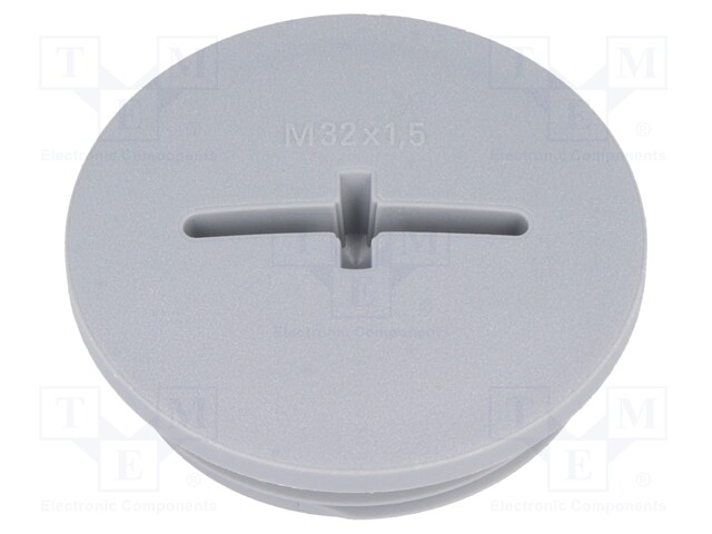 Stopper; M32; IP54; Mat: polyamide; dark grey